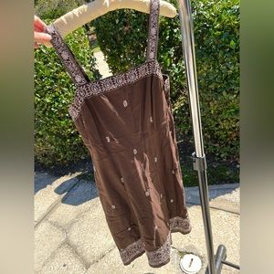 Ann Taylor Loft dress brown, size 6